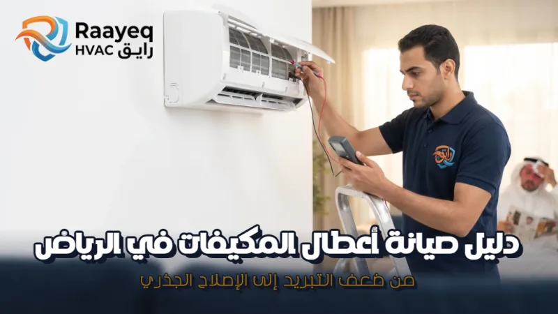 مكيف ما يبرد - مؤسسة رايق
