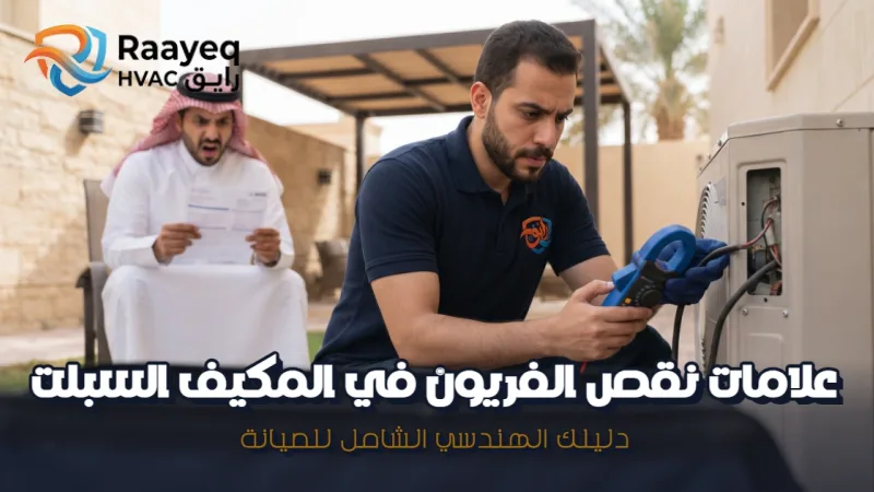 علامات نقص الفريون في المكيف السبلت - مؤسسة رايق